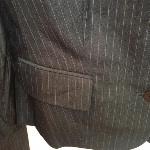 Body by Victoria brown pinstripe suit jacket - Picture 3 of 6